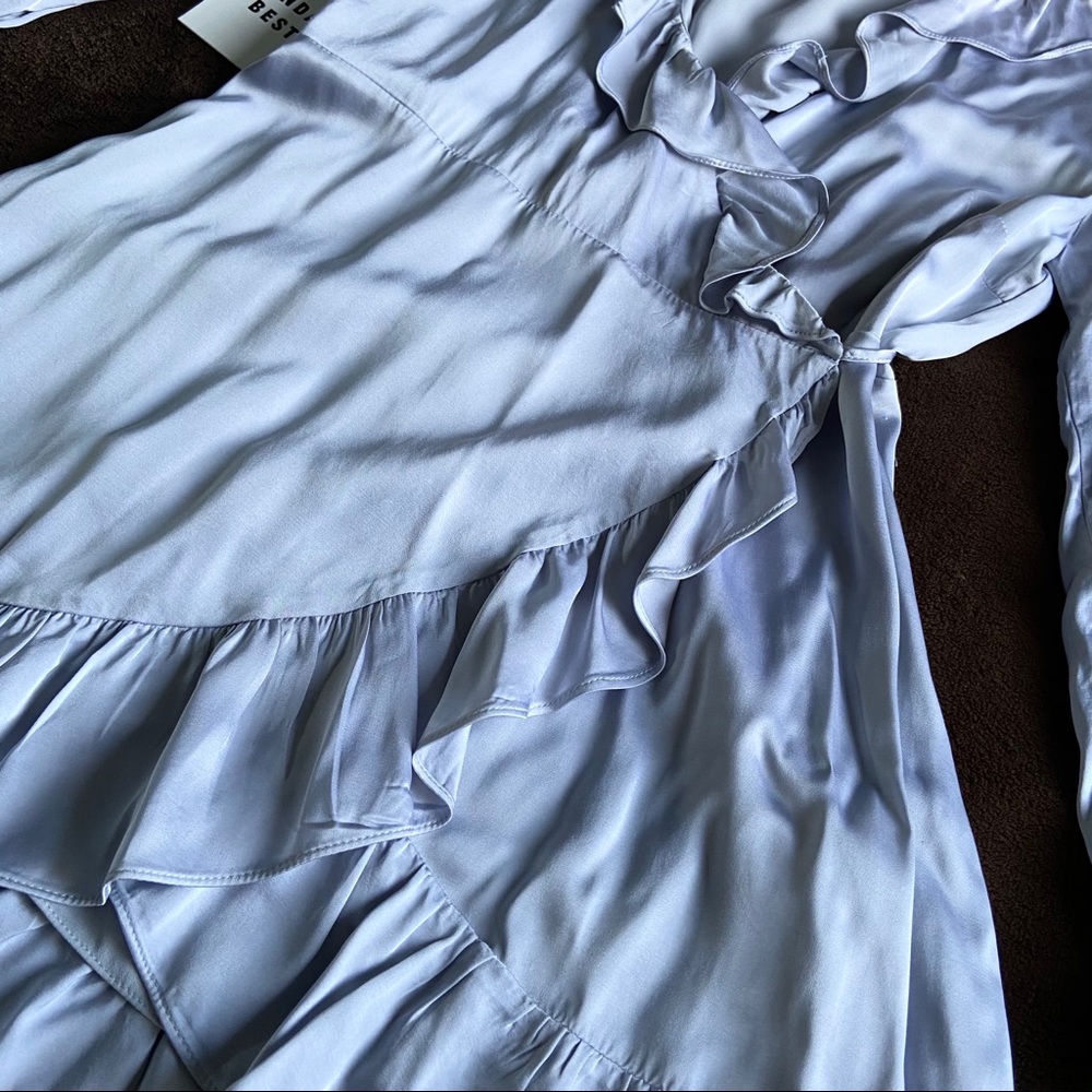SOLD! ARITZIA | Taro Dress, Pearl Blue - Picture 9 of 13
